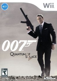 007: Quantum of Solace PAL Wii PAL box art